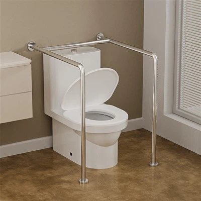 Mango de soporte de inodoro de seguridad